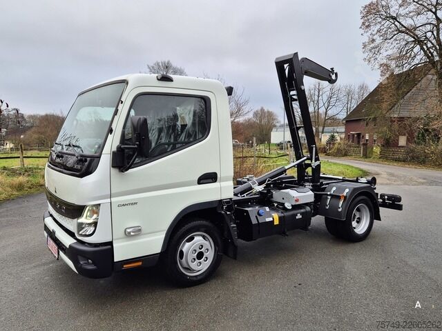 Camión multibasculante Telehoist Fuso 3C15 Duonic Aut.City Abrollkipper AHK 3.5T