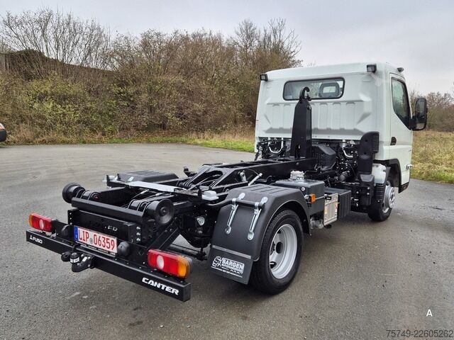 Camión multibasculante Telehoist Fuso 3C15 Duonic Aut.City Abrollkipper AHK 3.5T