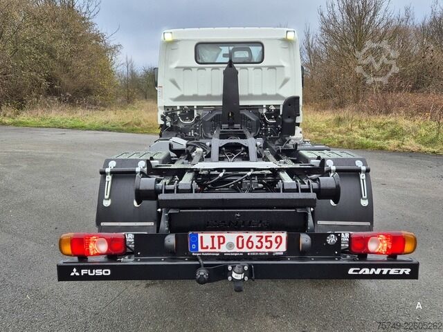 Camión multibasculante Telehoist Fuso 3C15 Duonic Aut.City Abrollkipper AHK 3.5T