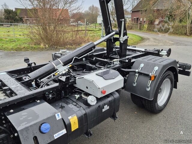 Camión multibasculante Telehoist Fuso 3C15 Duonic Aut.City Abrollkipper AHK 3.5T