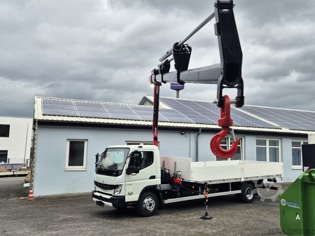 Furgoneta pick-up Fuso FUSO 9C18 Canter Alu Pritsche 5.5m Kran 3x hydr.
