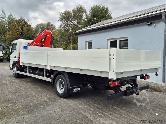 Furgoneta pick-up Fuso FUSO 9C18 Canter Alu Pritsche 5.5m Kran 3x hydr.