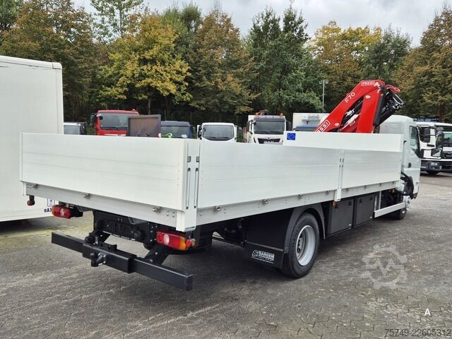 Furgoneta pick-up Fuso FUSO 9C18 Canter Alu Pritsche 5.5m Kran 3x hydr.