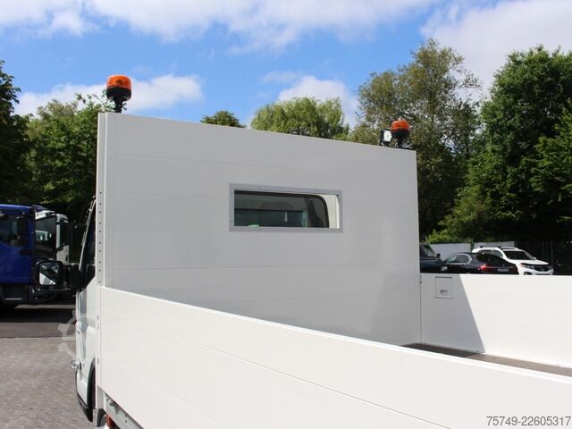 Furgoneta pick-up Fuso FUSO 9C18 Canter Alu Pritsche 6m x 2.3m "slim" Verkehrssicherung