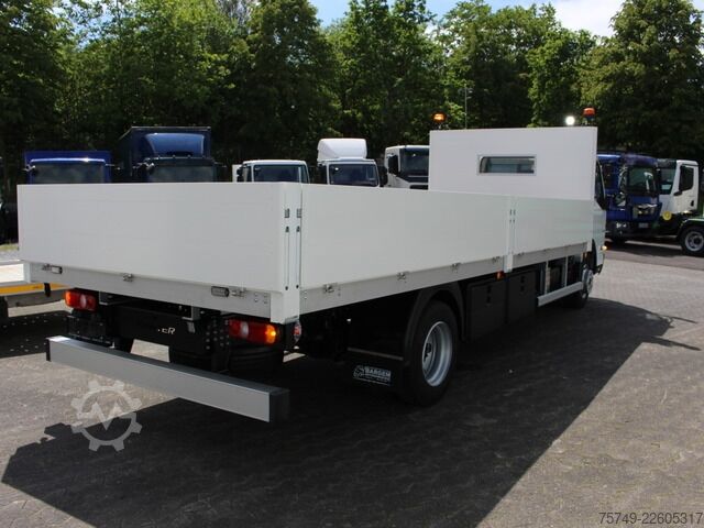 Furgoneta pick-up Fuso FUSO 9C18 Canter Alu Pritsche 6m x 2.3m "slim" Verkehrssicherung