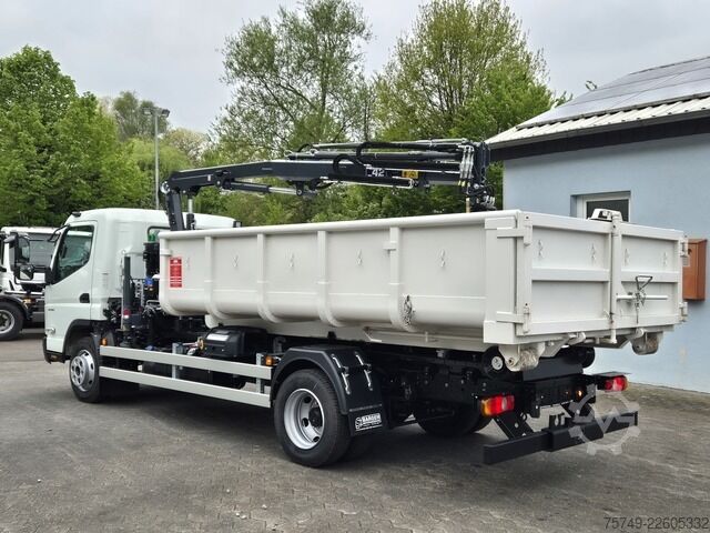 Camión multibasculante Telehoist Fuso FUSO 9C18 City Abrollkipper + Ladekran m.Greifer