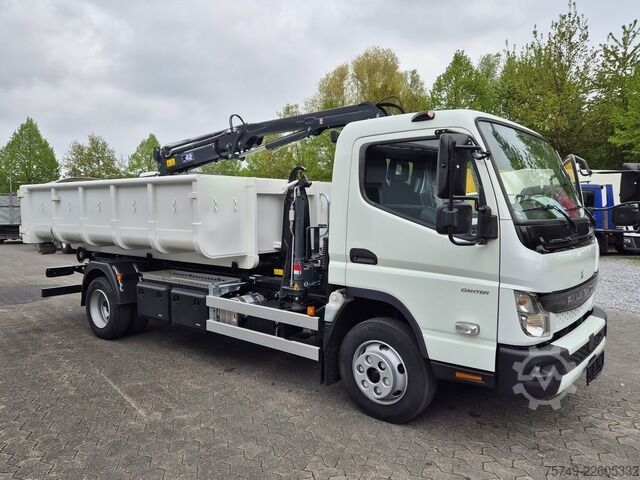 Camión multibasculante Telehoist Fuso FUSO 9C18 City Abrollkipper + Ladekran m.Greifer