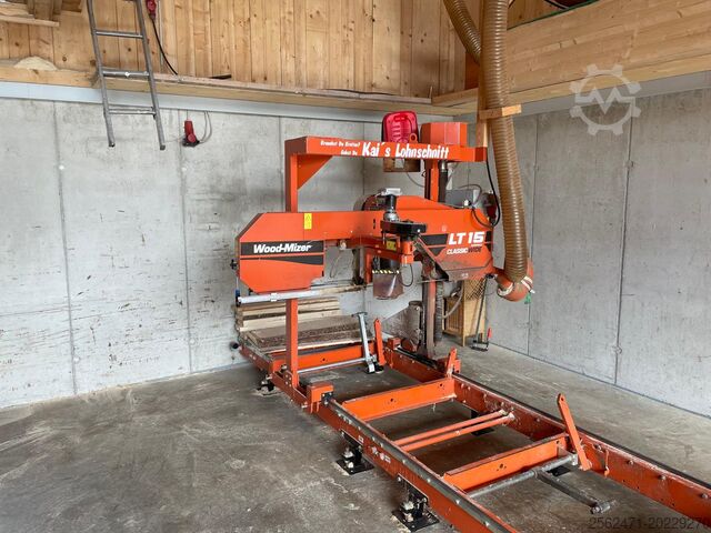 Fabrica de cherestea completă (staționară) Woodmizer Blockbandsäge Woodmizer