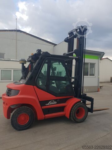 Carretilla elevadora todoterreno Linde H60D