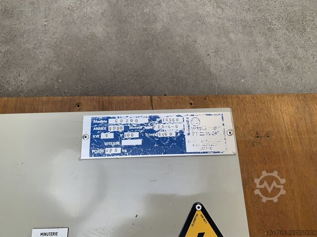 Vibrerande efterbehandlingsskål Walther Trowal CD 200