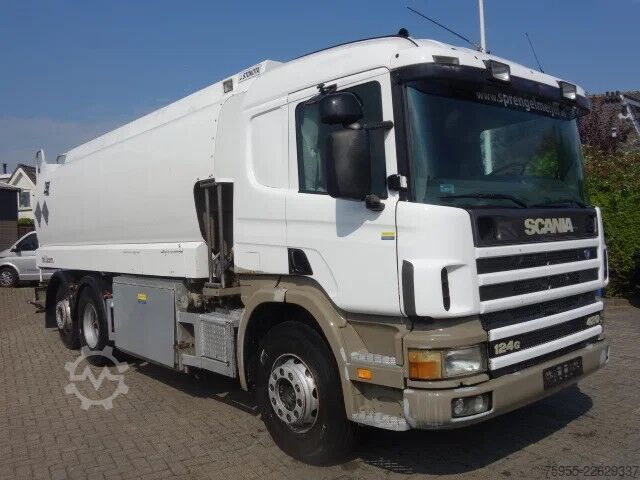 Cisterna Scania P124-420 19000 LITER DIESELTANK,AIRCO,INTARDER,...