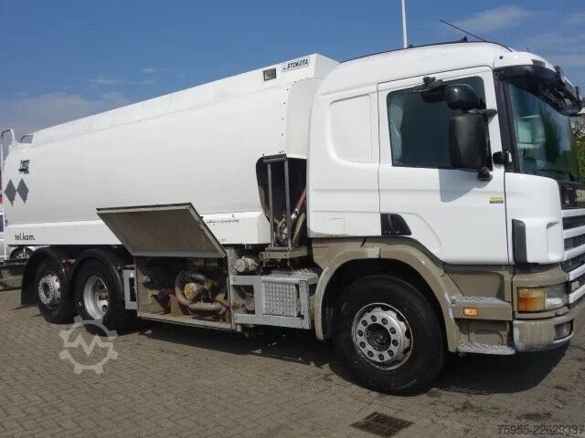 Cisterna Scania P124-420 19000 LITER DIESELTANK,AIRCO,INTARDER,...