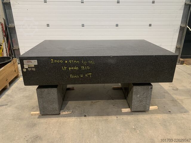 Granit mermer ATELIERS MAITRE 2000 x 1200 x 400 mm