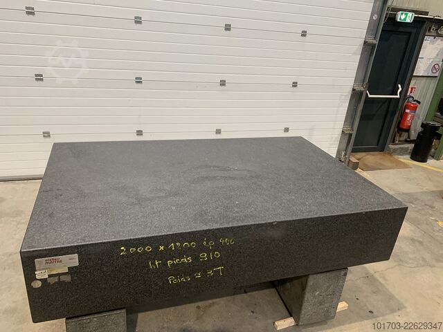 Granit mermer ATELIERS MAITRE 2000 x 1200 x 400 mm
