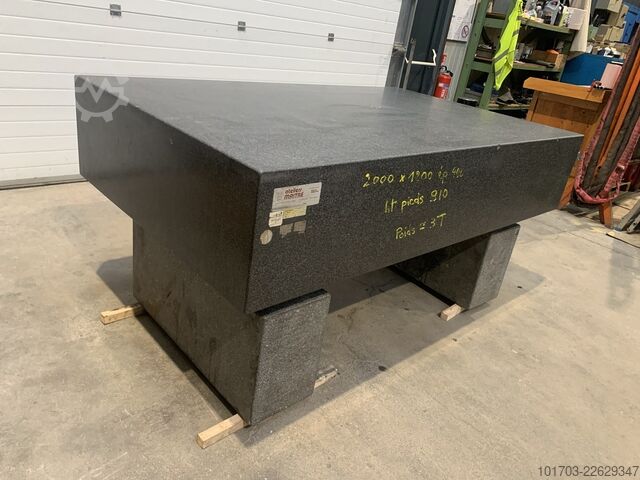 Granit mermer ATELIERS MAITRE 2000 x 1200 x 400 mm