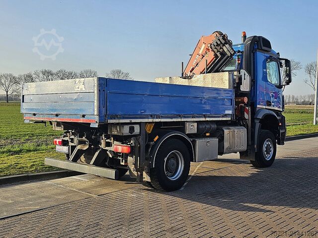 Yükleme platformu MERCEDES-BENZ AROCS 1851 4X4 ATLAS 190 4X HYD