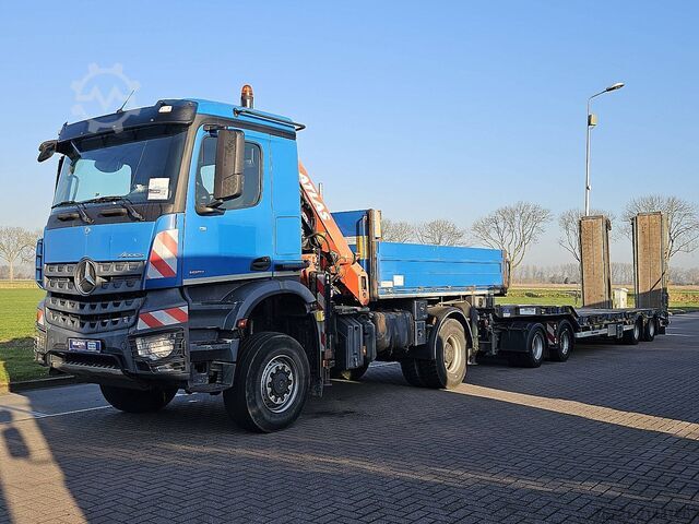 Ladepritsche MERCEDES-BENZ AROCS 1851 4X4 ATLAS 190 4X HYD