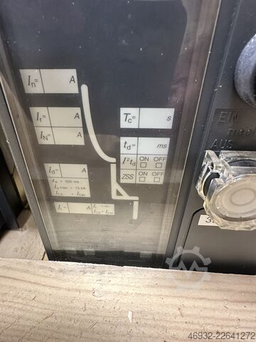 Disjoncteur à tiroir – 1 000 A Siemens 3WN6