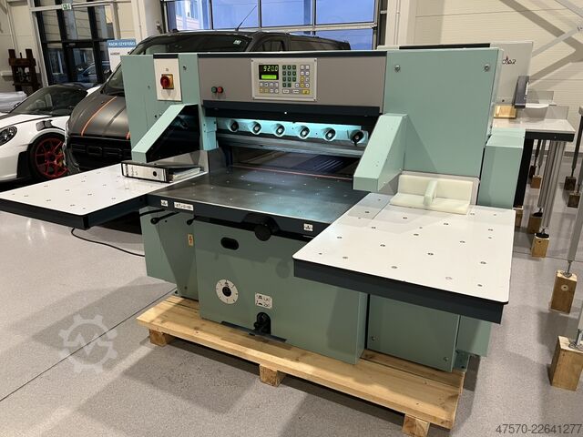 Papierschneidemaschine Perfecta 92 Paper Cutting Guillotine 