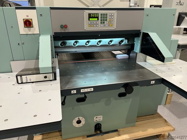 Papierschneidemaschine Perfecta 92 Paper Cutting Guillotine 