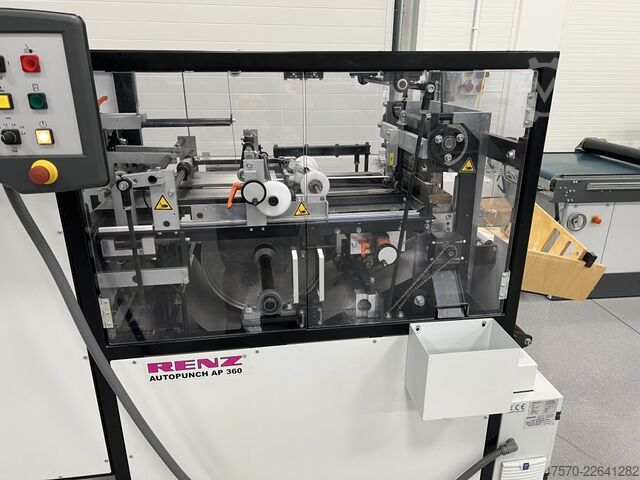 Samodejni perforator za koledarje Renz Autopunch AP 360 V4 Automatic Perforator