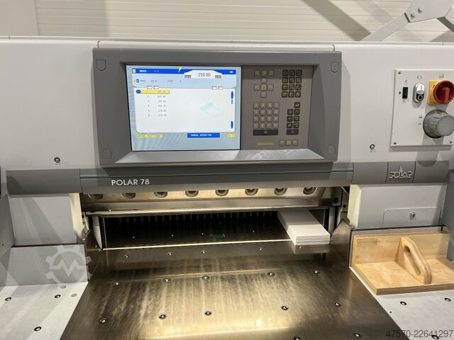 Pappersskärmaskin Polar Mohr 78 X Paper Cutting Guillotine 
