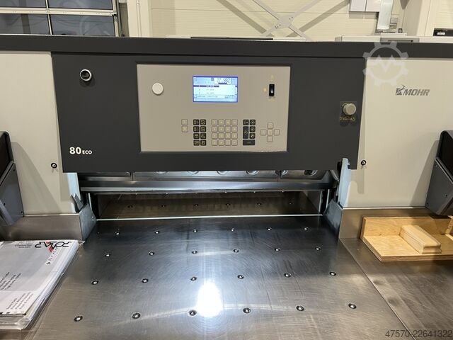 Máquina cortadora de papel Mohr D 80 ECO Polar Guillotine 