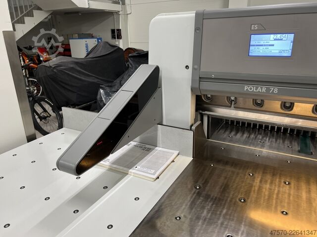 Máquina cortadora de papel Polar Mohr 78 ES Paper Guillotine 