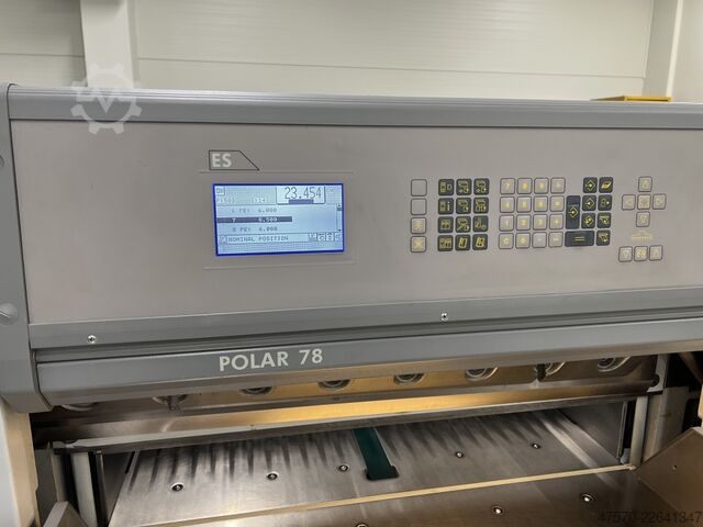 Máquina cortadora de papel Polar Mohr 78 ES Paper Guillotine 