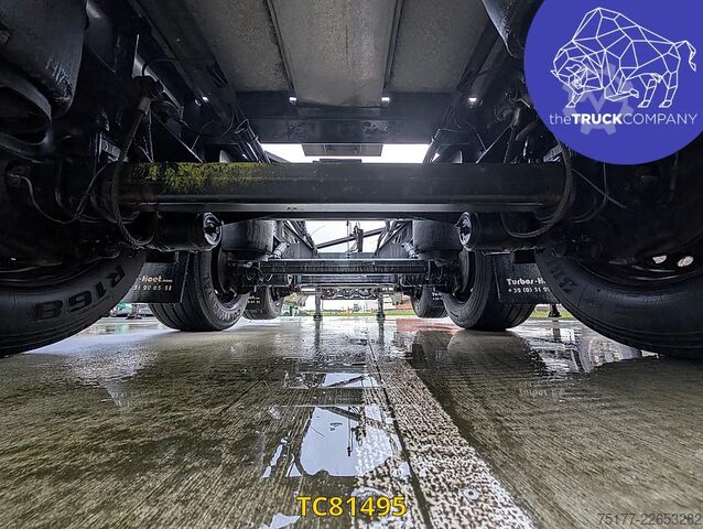 Konteyner taşımacılığı Turbos Hoet Tank chassis Gooseneck