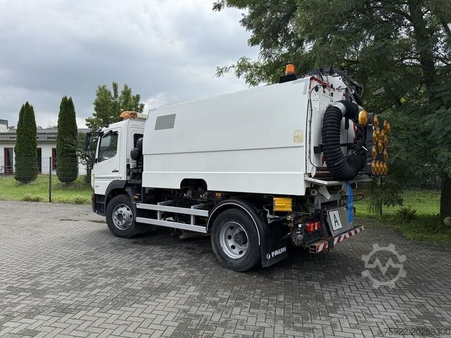 Veifeiemaskin MERCEDES-BENZ Atego 1323 Faun Viajet Hochdruckpumpe