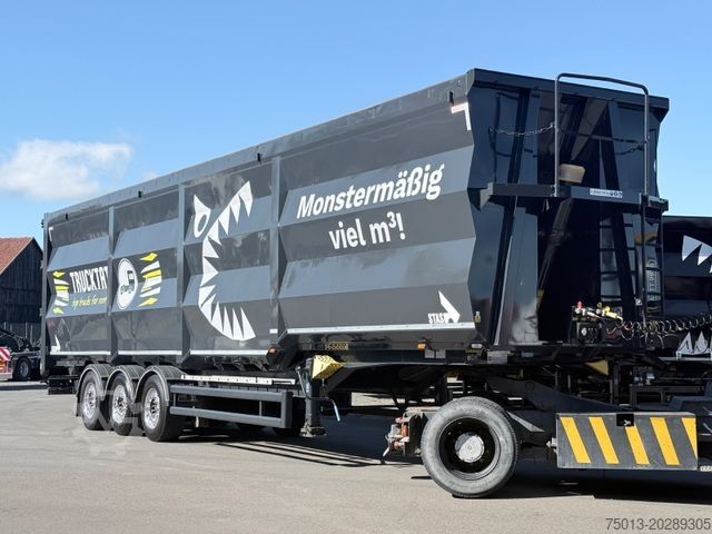 Semi-remorque benne STAS HardoX Stahl 86 m³, Liftachse, ALCOA, MIETEN?