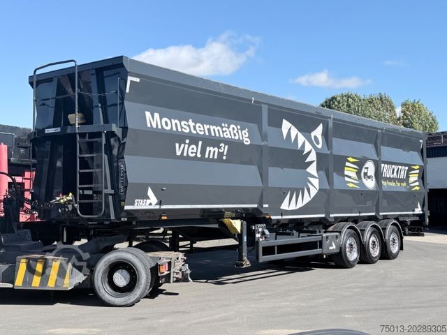 Semi-remorque benne STAS HardoX Stahl 86 m³, Liftachse, ALCOA, MIETEN?