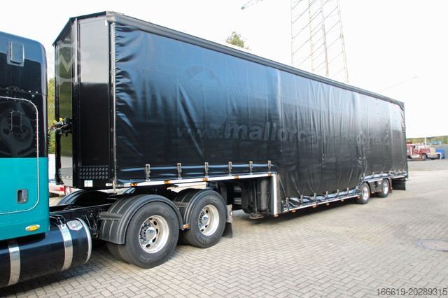 شبه مقطورة لنقل السيارات  Geschlossener Autotransporter/Maschinentransport