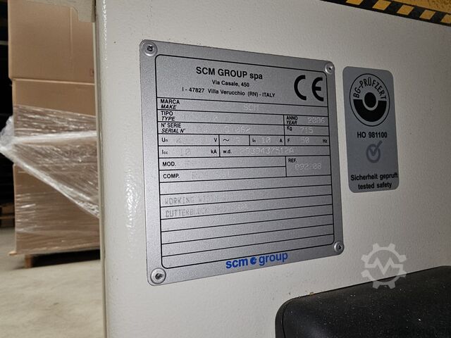 Dégauchisseuse & raboteuse combinées SCM FS410