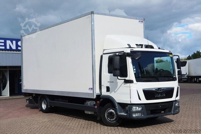 Chiếc vali MAN TGL 12.250 Bakwagen + Laadklep DHollandia 2000 kg