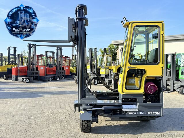 Carretilla retráctil de 4 vías Combilift C3000XL GAS DUPLEX 4550 SIDE SHIFT