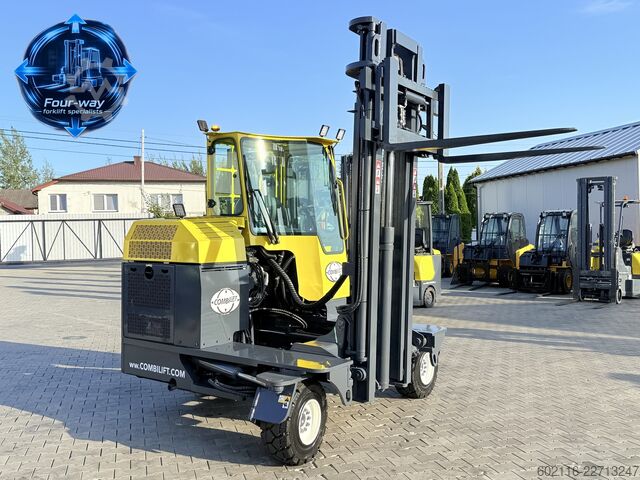 Carretilla retráctil de 4 vías Combilift C3000XL GAS DUPLEX 4550 SIDE SHIFT