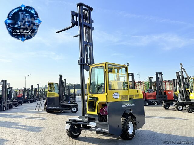 Carretilla retráctil de 4 vías Combilift C3000XL GAS DUPLEX 4550 SIDE SHIFT