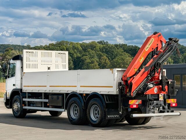 Kuorma-autoon asennettu nosturi VOLVO FMX 370 PRITSCHE 6,60m *PK 16001 - KB+FUNK/6x4