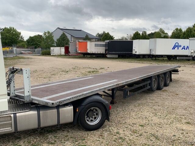 Rơ-moóc sàn thao tác SCHMITZ CARGOBULL SCS24 Standard_ Plateau_ Flatbed_ verzinkt_ Lift