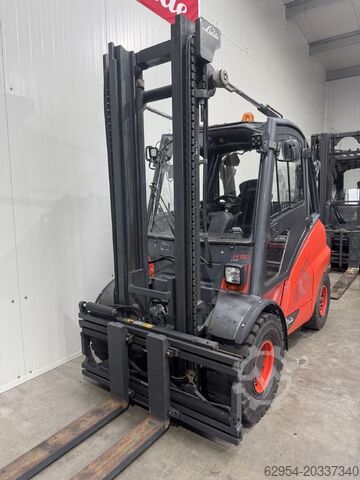 Dizel forkliftler Linde H 50 D-02/600 EVO 3B Kabine STVO Luftreifen