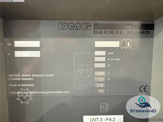 ศูนย์เครื่องจักรกล - สากล DMG DMU 50 eVo linear