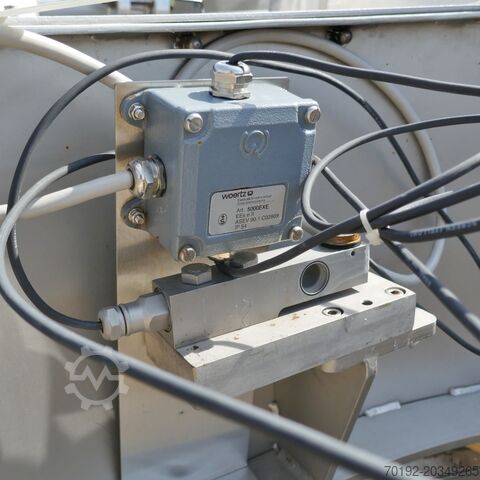 Recipient sub presiune de 885 litri, încălzibil/răcibil, Aisi 316 cu agitator magnetic și celule de  MAVAG Verfahrenstechnik AG 9678