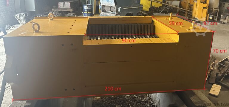 çift şaftlı parçalayıcı Mayfran MSA