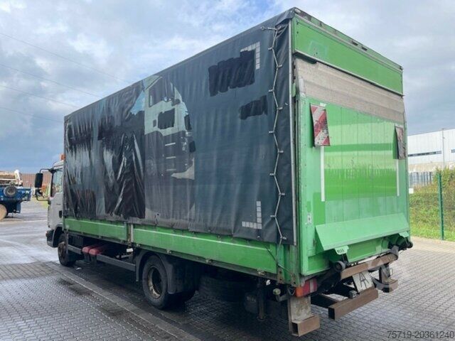 Flatbed truck MAN MAN 12.240 TG Pritsche mit LBW