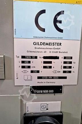 Centre de tournage-fraisage CNC Gildemeister Twin 32