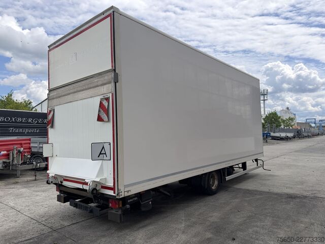 박스 트레일러 Ackermann Z-KA-F10.5/7,6  1 Achs Kofferanhänger mit Ladebordwand 10,5 t GG