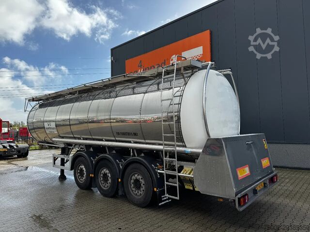 Cisterna za hranu Feldbinder LEBENSMITTEL / LEVENSMIDDELEN FOOD / 33.500L / ...