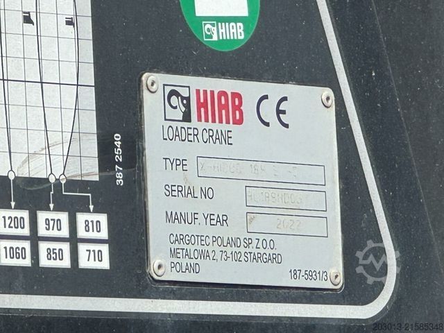 Flatbed truck MAN TGS 18.360 4x2 Pritsche Kran HIAB XHIDUO 188 E5